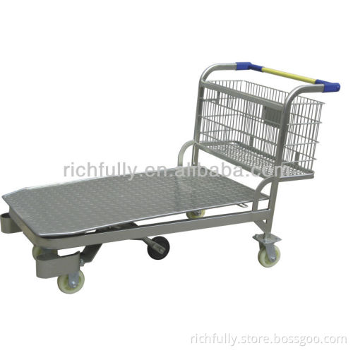 Heavy Duty Cargo Cash & Carry Hand/Shopping Trolley/Cart in 500KG in 5Wheels